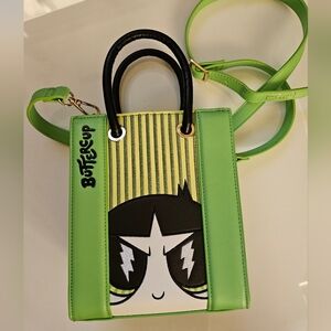 NWOT Powerpuff Girls Buttercup x Fred Segal Crossbody Purse